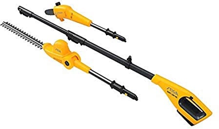 Stiga Multitool SMT 100 AE Akku Kit, Heckenschere und Astschere mit Teleskopauszug für hohe Höhen und einfaches, schnelles Arbeiten, 20V (4Ah) ePower Akku, Akku und Ladegerät im Lieferumfang enthalten