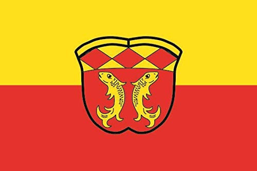 U24 Fahne Flagge Fischen im Allgäu Bootsflagge Premiumqualität 150 x 250 cm