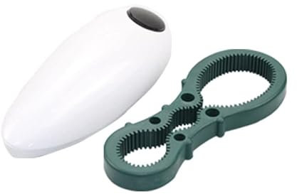 MOOKEENONE Ouvre-boîte électrique automatique One Touch et ouvre-bouteille en forme de 8