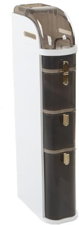 Bathroom Floor Storage Cabinet, Bathroom Vertical Storage Unit with Drawers and Casters, Large Capacity Waterproof Narrow Tall Slim Storage Tower for Small Spaces Gaps (D), TOPIKY89M3D4GT1K-12