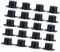 Toddmomy 50 Stück Schwarze Mini-Zylinder Formelle Mini-Sombrero-Hüte Winzige Puppen-Hexenhüte Kleine Weihnachtsmützen Zum Basteln (Größe S Schwarz)