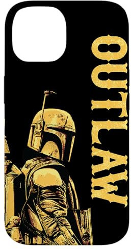 iPhone 14 Star Wars The Book of Boba Fett Outlaw Black Case