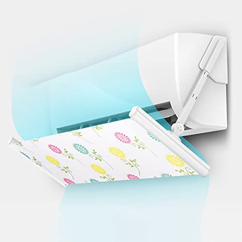 TEmkin Air conditioner windshield Universal Portable Air Conditioner Windshield, Household Air Conditioner Windshield, Wall-mounted Air Conditioner Deflector, Anti-direct Blowing (Sunflow