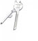 HARY 6 in 1 Keyring Knife Multitool Keyring, Box Cutter Keyring, Keychain Stainless Steel Key Portable Tool Outdoor Multitool for Bottle Opener Screwdriver Box Cutter