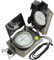 Proster Kompass Navigation -Proster Militär Marschkompass Professioneller Taschenkompass Peilkompass Kompass Compass mit Klinometer Tragschlaufe Tasche für Jagd Wandern und Aktivitäten im Freien