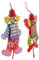 HEMOTON 2 Piezas De Cuerda Divertidos Juguetes de Marionetas Juguetes Toys muñecos Madera Figurilla títeres de Marionetas Manualidades Divertidas de Payasos marioneta Divertida