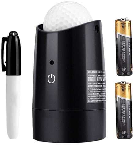 SEYIMTU Golfball-Spinner Balancer mit automatischer Schwerkraftzeichnung – wissenschaftliches Design für präzises Putten, verbesserte Antriebsgenauigkeit und einfaches Ausrichtungsmarkierungswerkzeug