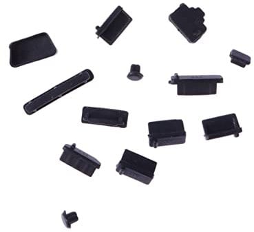 Operitacx 13pcs Silicone Dust Plug Set Usb Socket Cover Usb Port Blocker Charger Protector for Laptop Plug Cover Heat Resistant