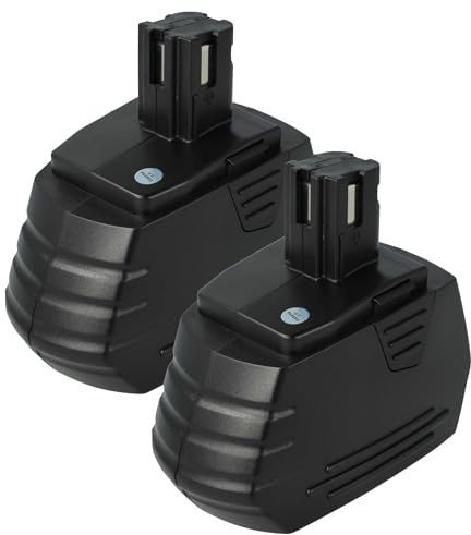 vhbw 2X Akku Ersatz für Hilti SFB185, SFB180 für Werkzeug (3300 mAh, NiMH, 18 V)