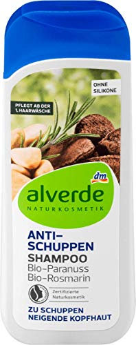 Alverde Antischuppen-Shampoo, wirkt gegen Schuppen – 200 ml