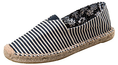 Dooxi Hommes Femmes Amoureux Décontractée Plat Loafers Chaussures Mode Confort Espadrilles 44(27cm)