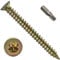 25, 7.5 x 200mm Concrete Screws - Torx 30 Drive Recess - Door Frame Fixings