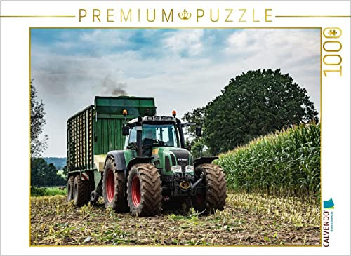 CALVENDO Puzzle EIN Motiv aus dem Kalender Landwirtschaft - Giganten im Feld 1000 Teile Puzzle quer | Lege-Größe cm Foto-Puzzle für glückliche Stunden