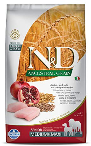 FARMINA ND Dog Senior Ancestalal, Medium, Maxi Pollo, 2,5 kg