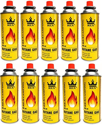 REX Butangas 227g Gaskartusche Campinggas Brenner Kocher Gas