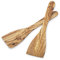 Forest Decor Wooden Spatula for Cooking, Wooden Spatula Set of 2, Handcrafted, Olive Wood Kitchen Accessories, Wooden Utensils for Cooking, Baking and Serving Food
