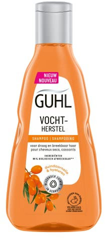 Guhl Moisture Repair Shampoo With Prickly Oil - For Dry, Brittle and Overloaded Hair - 250 Milliliters