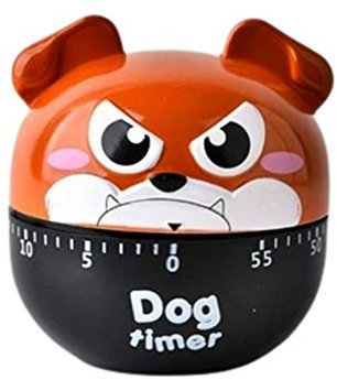 Mechanischer Küchentimer im Hundedesign Lustiger Analoger Countdown-timer für Kochen Backen und Unterricht für Zuhause und Schule