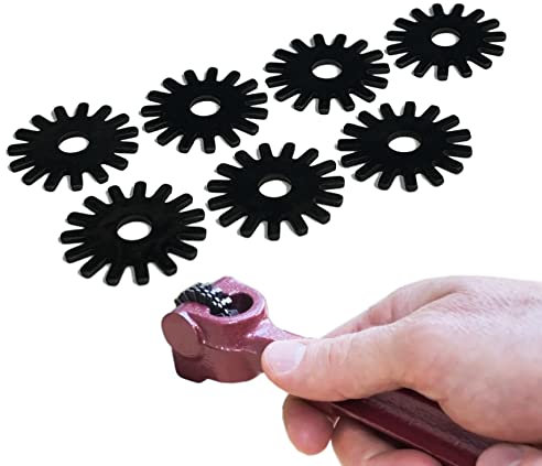 Jounjip 7pc Grinding Wheel Dresser Replacement Blades - Power Grinder Accessories - Upgraded