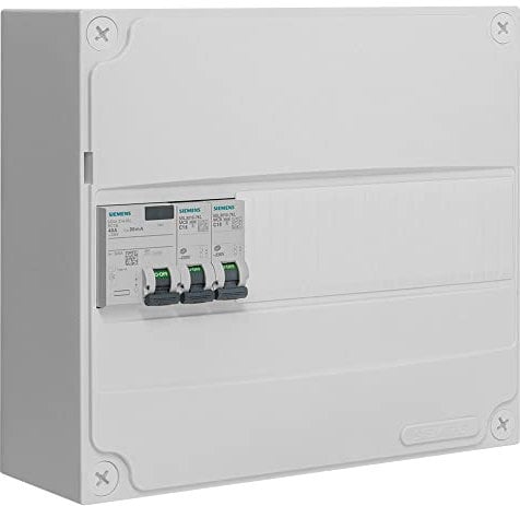 Tableau pré-équipé 1 inter. diff. 40A type AC + 2 disjoncteurs