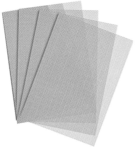 Wire Mesh Sheets Stainless Steel Woven Meshes Screen Filter Panels Vent Metal Rodent Mesh Gauze Net for Mice Rodent Proof Rat Insect Control in Garden Home 21x30 CM