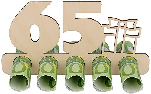 Spruchreif | Witziges Geldgeschenk | Gutscheinverpackung | Geschenk 65. Geburtstag