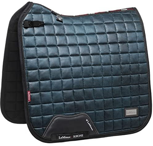 LeMieux Rhone Dressur Schabracke Petrol Blue HW/22, Größe:L