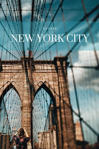 Notizen New York City: Hübsches Notizbuch mit New York Skyline | Tagebuch für NYC Trip | Schreibbuch für USA-Reise | Taschenbuch-Format a5 | Reisetagebuch New York