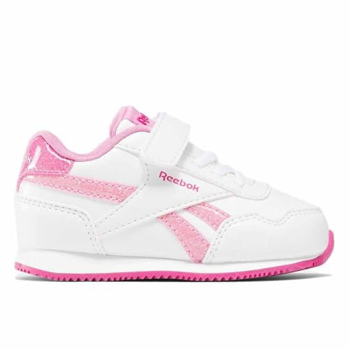Reebok Royal Cl Jog, Zapatillas Niñas, White Jaspnk Seprpi, 21 EU