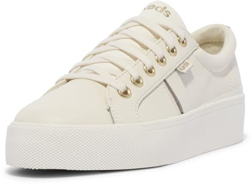 Keds Women's Jump Kick Duo Lace Up Leather Sneakers