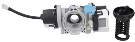LUTH Premium Profi Parts Ablaufpumpe kompatibel mit LG 5859en1006n Leili mit Kopf Sieb für Waschmaschine
