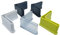 Couvre-Pieds en PVC en Forme de L, Angle Triangulaire, Coussinet en Caoutchouc, étagère antidérapante, Table, Chaise, Meubles, Coussinets de Pieds, Protection de Sol (Couleur : Transparent 8Pcs, Tai