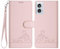 PEIYE Coque pour Motorola Edge 50 Fusion, Étui Portefeuille en Cuir Synthétique, Rabat Magnétique, Carte, Support Pliable, Antichoc, Housse/Cover/Case -Or Rose