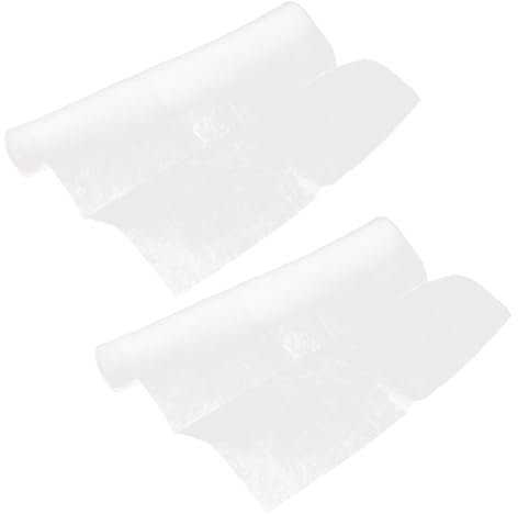 UKCOCO 2rotoli Filtro Per Olio Resistenti Al Carte Antiolio Monouso Per Pulizia Filtri e Ristoranti Ecologiche e Riciclabili