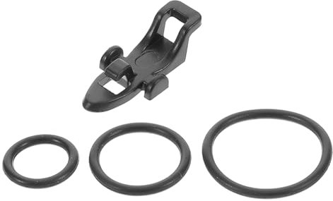 OSOLADY 10stücke Angelruten Hakenhalter Mit Magnet Köderhaken Organizer Für Angeln Kompatibel Mit Verschiedenen Praktische Hakenbefestigung O-ringe Zum Anpassen Schutz Für Angelruten