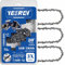 Yeerch 20 Inch Chainsaw Chain 3/8 Pitch, .050 Gauge, 72 Drive Links, 20 Saw Chain Fits for Stihl, Husqvarna, Poulan Pro and More 20 Saw Chain (3 Chains, Semi-Chisel)