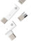 para Apple Pencil Adaptador USB C Macho a Lightning Hembra(2 Pack) para iPad Pro Conversor Tipo C Conector para Apple Pencil Cargador Adapter para 1st Generación Lapiz Stylus Accesorios
