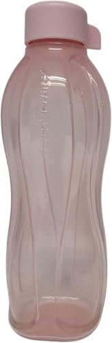 Tupperware to Go Eco 1,0 Liter Drehverschluss Trinkflasche EcoEasy für Kohlensäure 1000ml (rose)