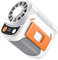 Luobannm Waist Clip Fan 6000mAh Belt Fan, Strong Airflow Ideal for Outdoor Sports and Travel