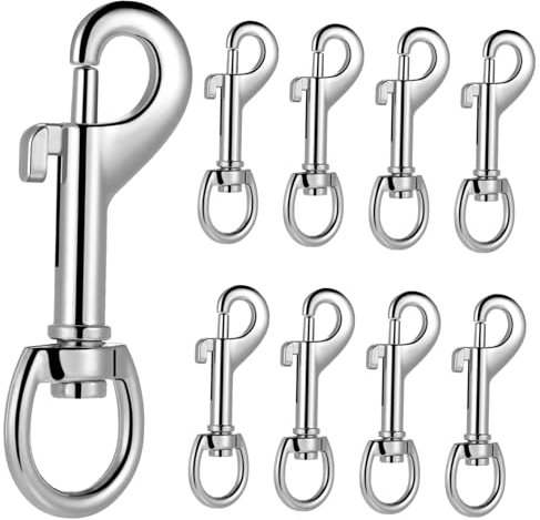 MAGICLULU 24stücke Drehkarabinerhaken Aus Metall Für Haustierleinen Schlüsselband-schnappverschluss Karabinerhaken Für Seilanschläge Einzeln Leicht Zu Tragen Verwenden