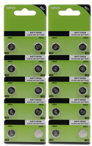 20pcs/10Pcs AG7/LR927/395 Watch Battery Button Cell Button Batteries For Watches Toy Long Lasts Power Supply Long Coin Battery