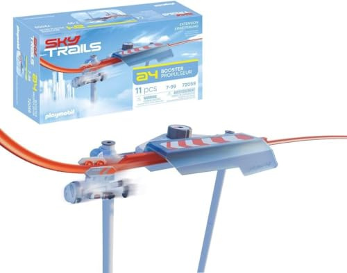 Sky Trails | Booster | Power-Beschleuniger mit Katapult-Funktion Bahnen | Perfektes Zubehör für Kinder Ab 7 Jahren | 72059