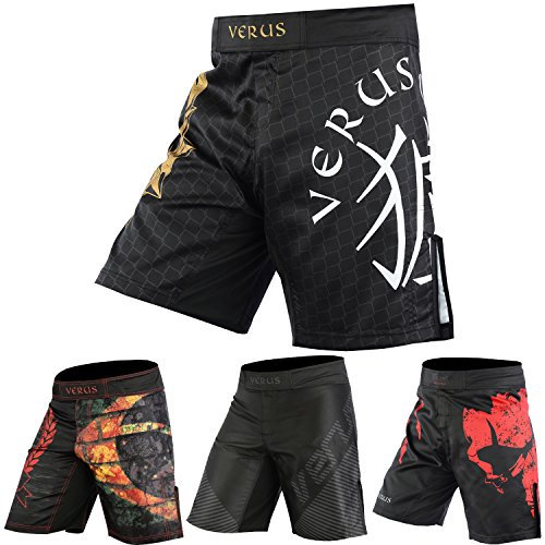 Verus Erwachsene MMA Grappling Shorts Kickboxen Käfig Kampf Muay Thai Training Kampfkunst