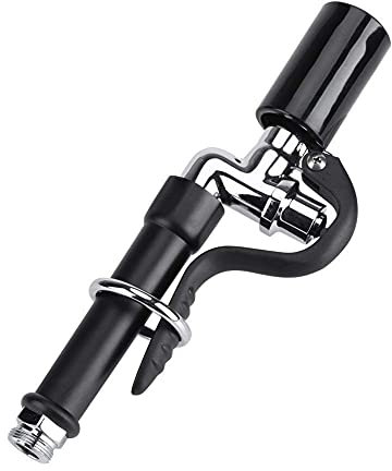 Fdit Pulverizador del grifo de la cabeza de pulverización de la cabeza de pulverización del hotel de la cocina comercial + manguera flexible de alta presión