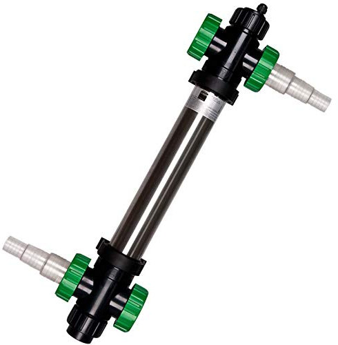 Wagner Green Flex UVC Teichklärer 75 Watt T5 - Flexible vielseitige Anschlussmöglichkeiten - Teich UVC Klärer bis 75 m³ - Koi Teich bis 35 m³ - Strahler zur Entkeimung - Sterilisator Algenvernichter