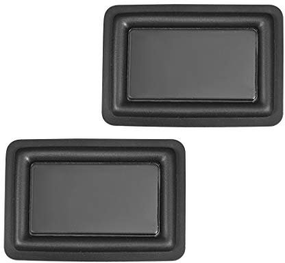 sourcing map 87×60mm Speaker Passive Radiator Vibration Plate, Subwoofer Vibration Membrane, DIY Bass, Low Frequency 2pcs