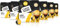 CARTE NOIRE - Lungo - 96 Capsules de Café Compatibles Machines Nescafé Dolce Gusto - Goût Équilibré et Notes Aromatiques Fruitées - 100% Arabica - 6 Paquets de 16 Capsules pour Espresso