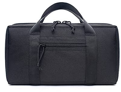 Gexgune Tactical Gun Bag Case Magazintasche Pistolenträger Tragbare Militärjagd Pistolenhalfter Gepolsterte Pistolenhalter Hülle