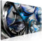 decomonkey Bilder Abstrakt 150x50 cm 1 Teilig Leinwandbilder Bild auf Leinwand Vlies Wandbild Kunstdruck Wanddeko Wand Wohnzimmer Wanddekoration Deko Modern Diamanten Ornament