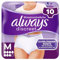 Always Discreet Inkontinenz-Höschen Plus Für Frauen, M, 10 Höschen, Verhindert Auslaufen Und Gerüche, Angenehm Und Kaum Spürbar